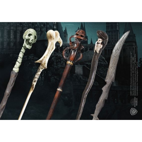 Présentoir 5 baguettes La Marque des Ténèbres - Harry Potter