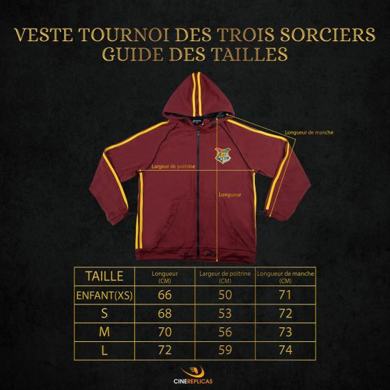 Harry Potter Gryffindor-Jacke Turnier der drei Zauberer - Harry Potter