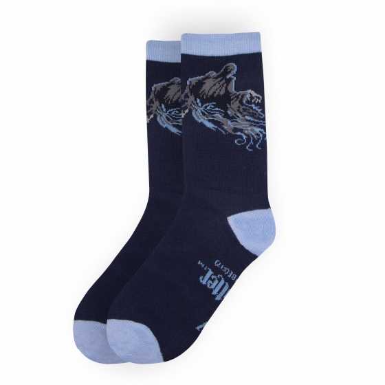 DEATHLY HALLOWS Socken 3 Paar Einheitsgröße - 35 bis 45 - Harry Potter