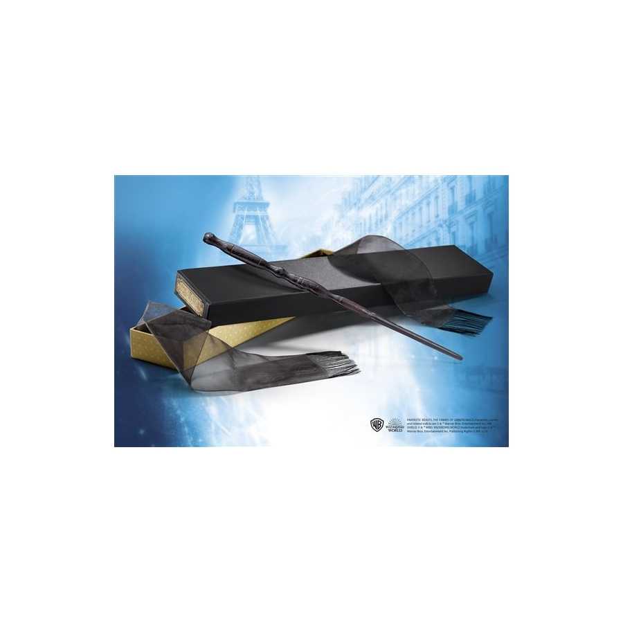 Baguette magique de Vinda Rosier - Animaux Fantastiques - Ed. boîte Ollivander Deluxe