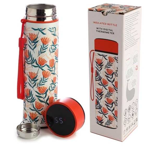 Wiederverwendbare Edelstahlflasche Pick of the Bunch 450 ml