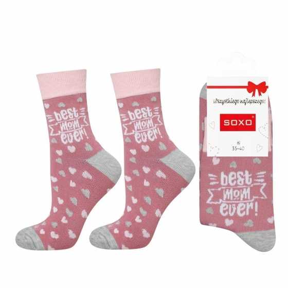 Chaussettes "Best mom ever"