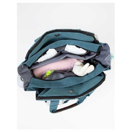 Sac à langer Turquoise