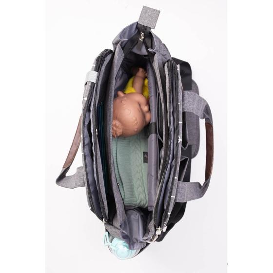 Sac à langer Gris