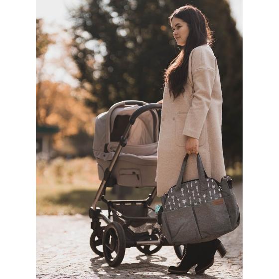 Sac à langer Gris