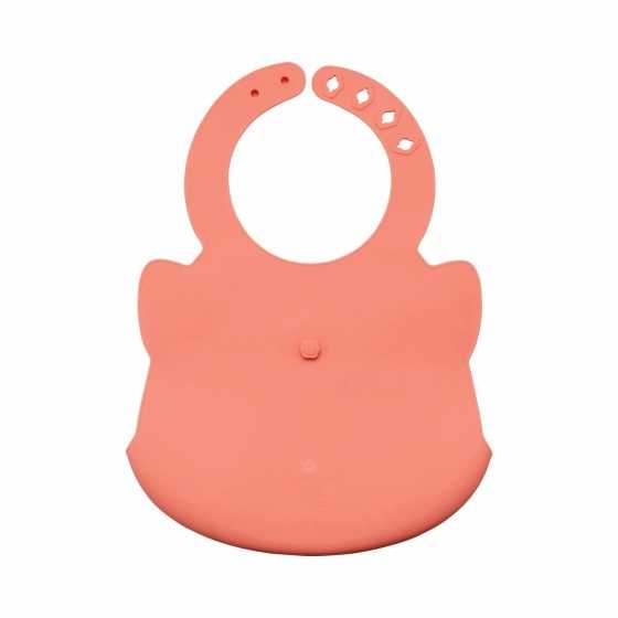 Korallenfuchs Silikon-Lätzchen - TINY TWINKLE, Baby, Geschenk, Freiburg, Schweiz