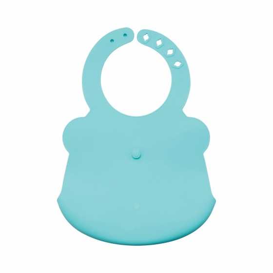 Bavoir en silicone Mint Bear - TINY TWINKLE, bébé, cadeau, Fribourg, Suisse