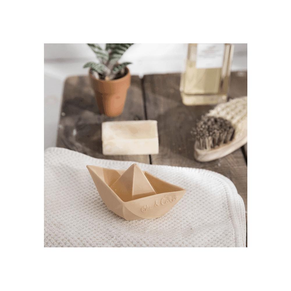 Origami Boot - Nude - Oli & Carol