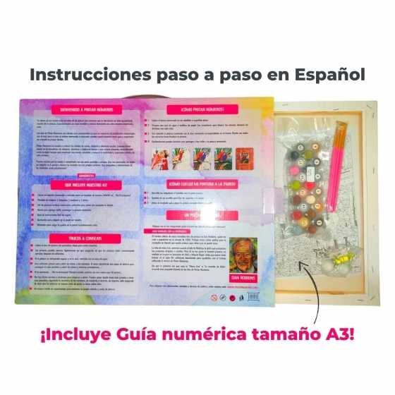 Sternennacht von Hogwarts - Nummeriertes Malset