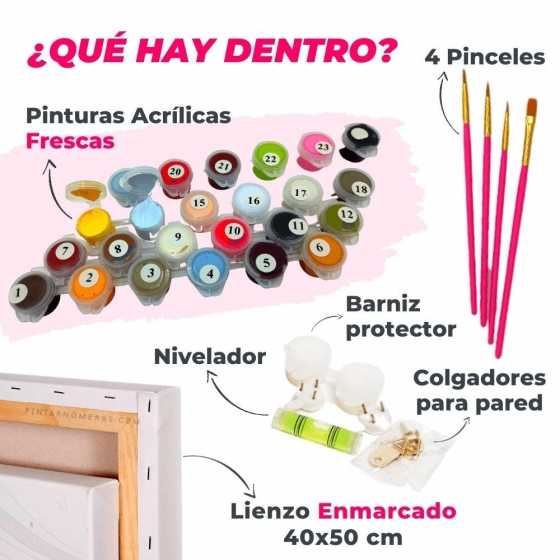 Sternennacht von Hogwarts - Nummeriertes Malset