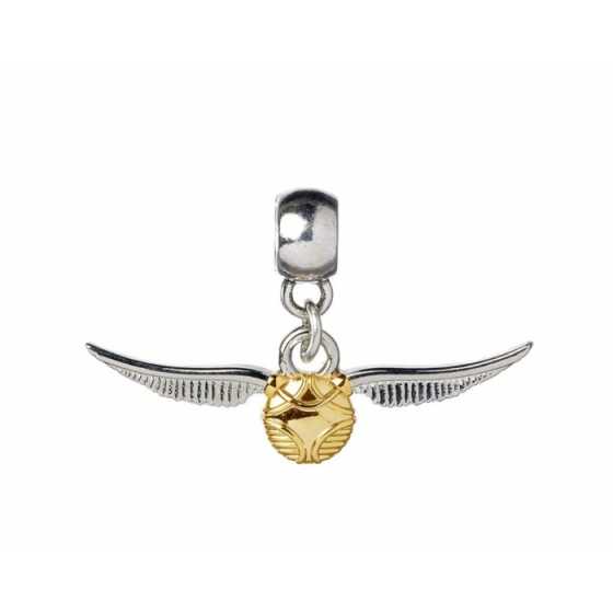 Charm Pendant Set Golden Snitch, Deathly Hallows, Love Potion,  9 3/4 - Harry Potter