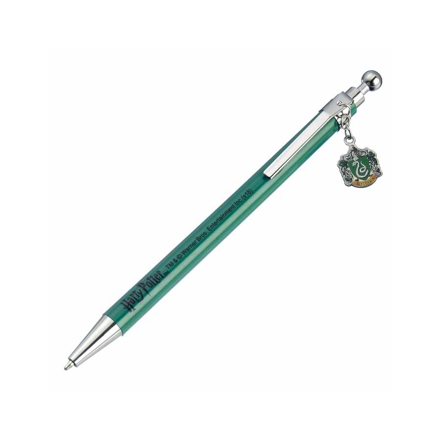Stylo à l'effigie de l'écusson de Serpentard