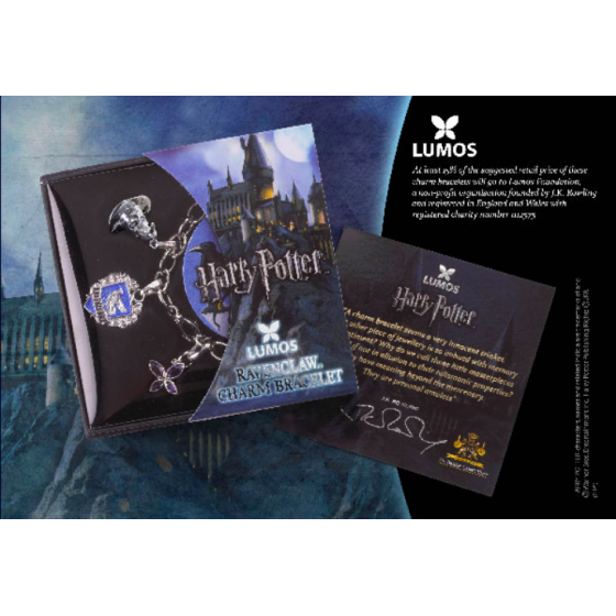 Bracelet Charms - Lumos Serdaigle - Harry Potter