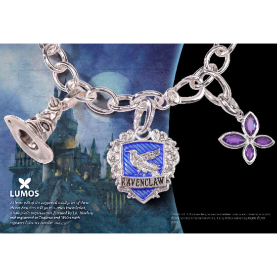 Bracelet Charms - Lumos Serdaigle - Harry Potter