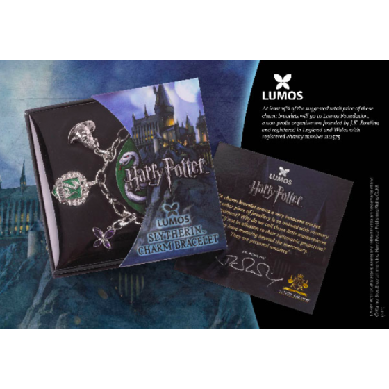 Charms-Armband - Lumos Slytherin - Harry Potter