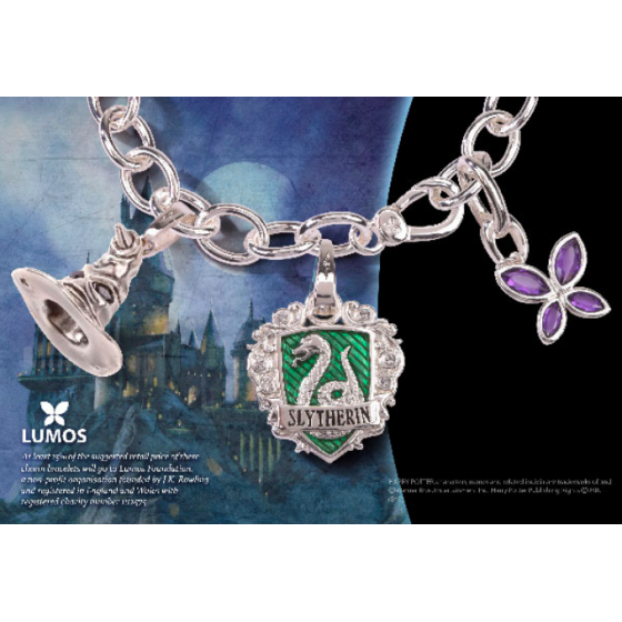 Bracelet Charms - Lumos Serpentard - Harry Potter