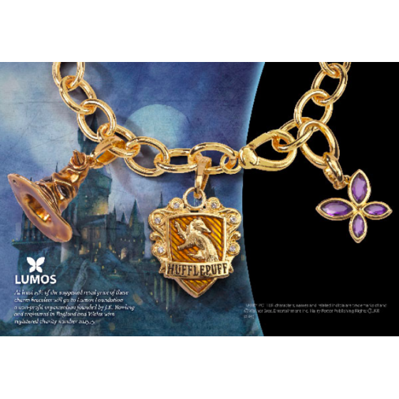 Charms-Armband - Lumos Hufflepuff - Harry Potter