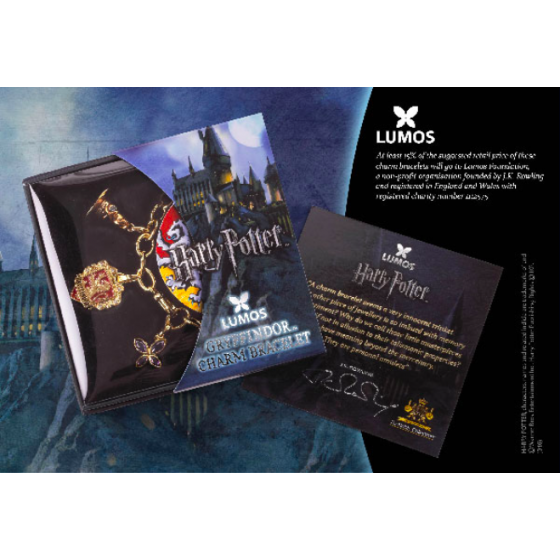 Charms-Armband - Lumos Gryffindor - Harry Potter