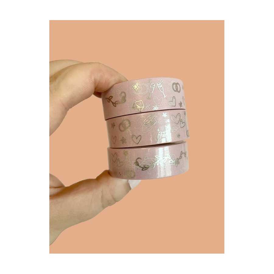 Washi Tape Celebration Wedding Foiled