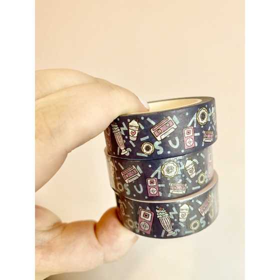 Washi Tape Retro Party