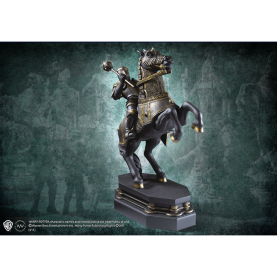 Buchstützen Schwarzer Reiter - Schachbrett der Zauberer - Finale Herausforderung - Harry Potter