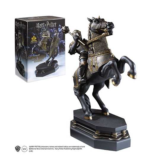 Serre-livres Cavalier noir - Échiquier des sorciers - Défi final - Harry Potter