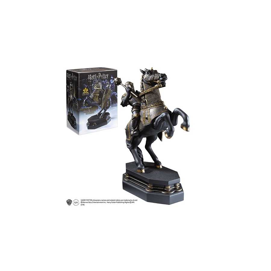 Serre-livres Cavalier noir - Échiquier des sorciers - Défi final - Harry Potter