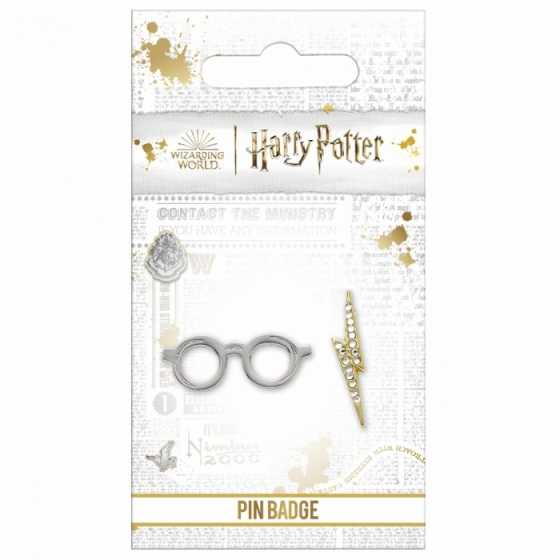 Pin’s Glasses & Lightning Bolt - Harry Potter