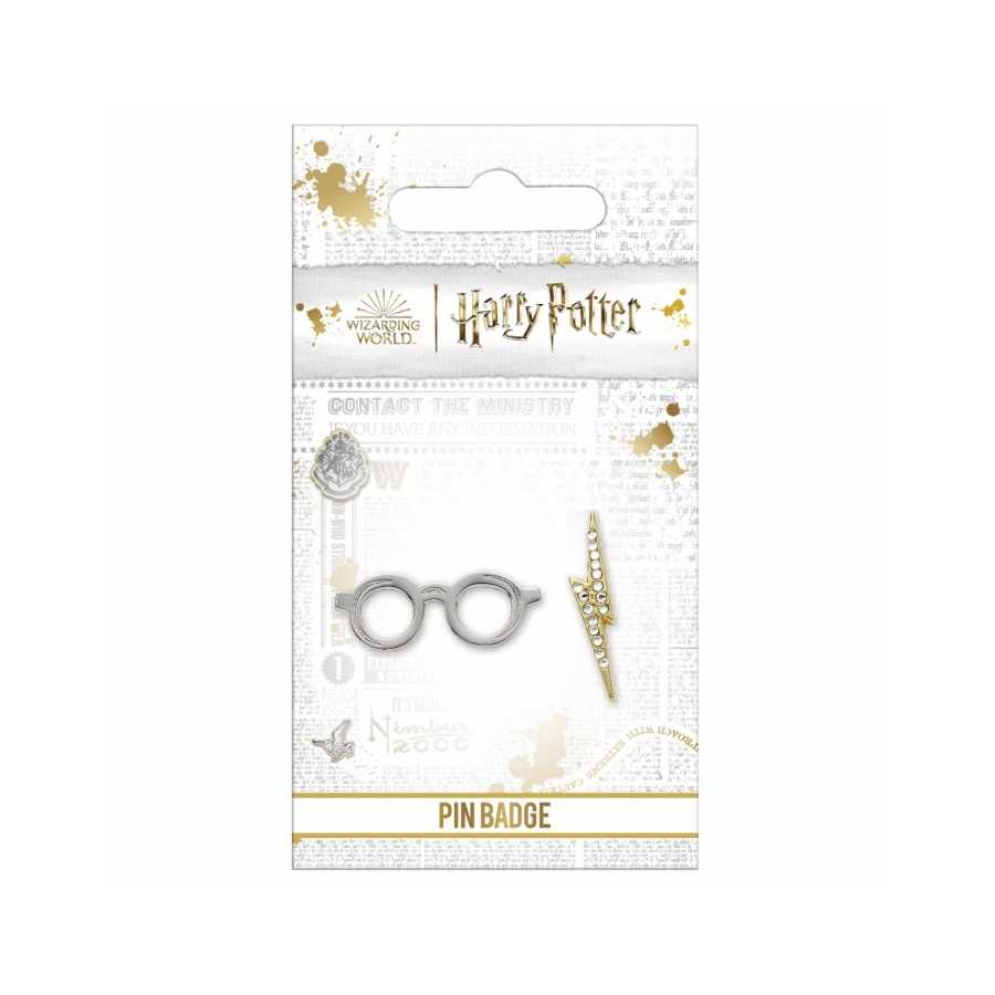 Pin’s Glasses & Lightning Bolt - Harry Potter