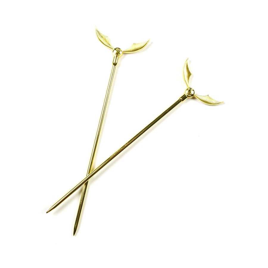 Harry Potter Golden Snitch Hair Sticks - Harry Potter