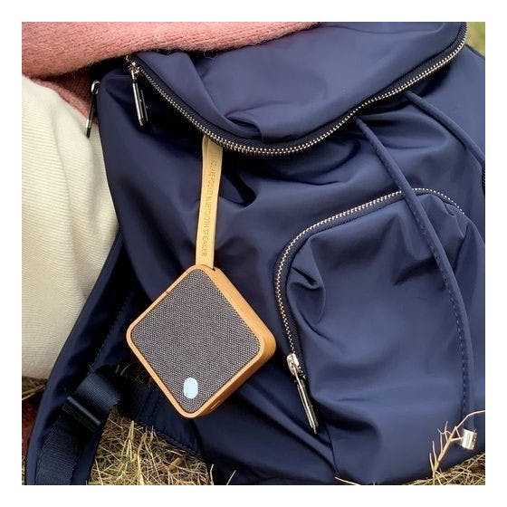 MI Square Pocket Speaker Natürliches Bambusholz