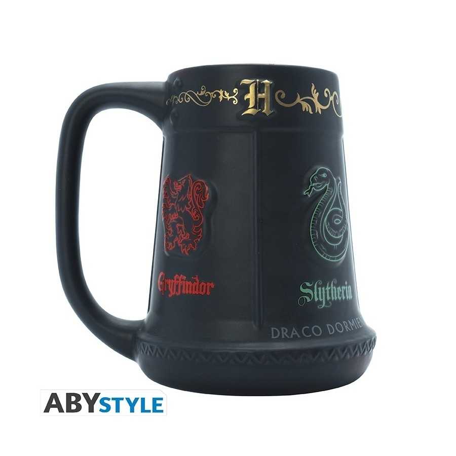 3D-Tasse - Harry Potter - Vier Häuser