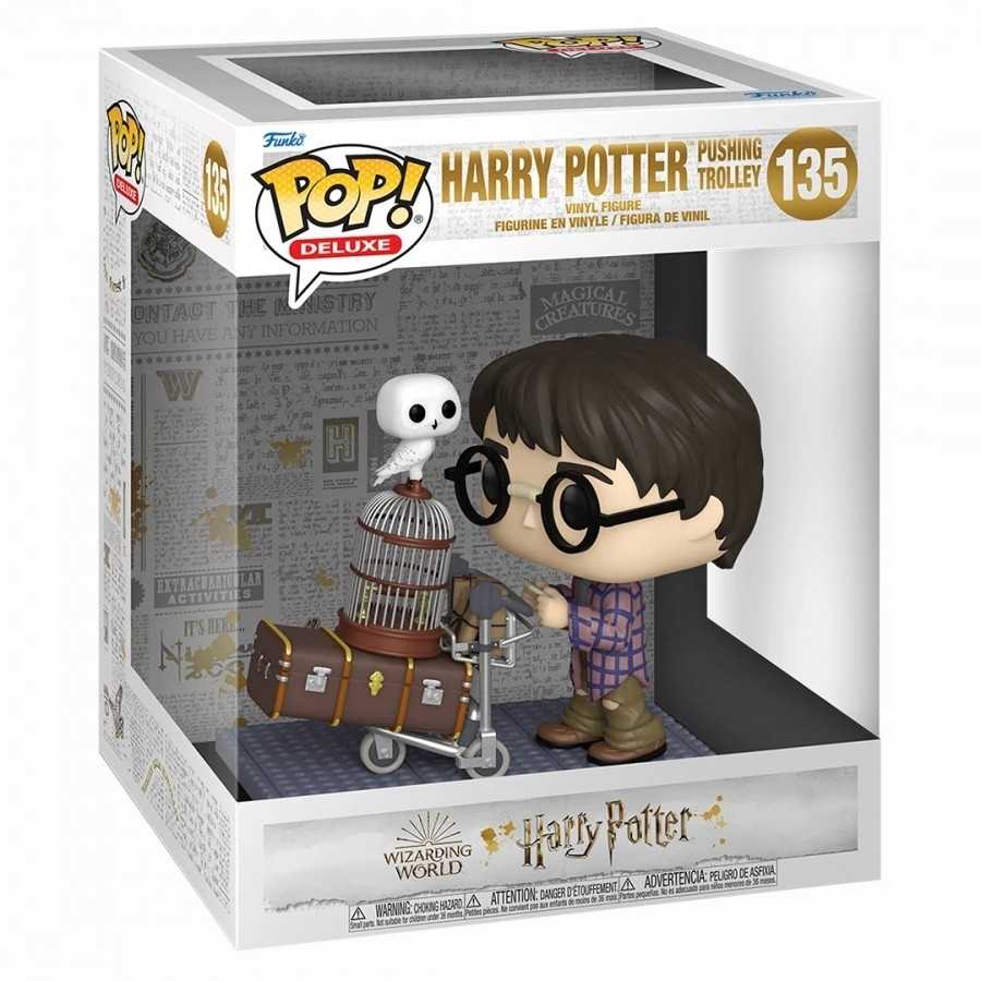 Harry Potter et chariot - Harry Potter (135) - POP Movie - Deluxe