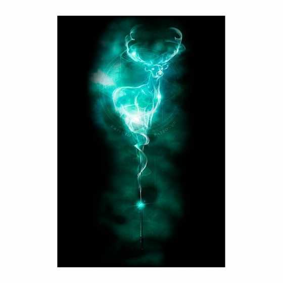 Poster - Harry Potter - Patronus Hirsch