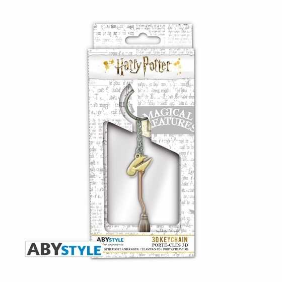 3D-Schlüsselanhänger aus Metall - Nimbus - Harry Potter