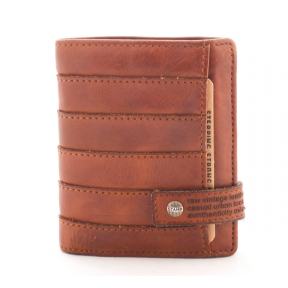 Qaus hell Brieftasche - Stempel, Leder, Geschenkideen, Männer, für Ihn, Freiburg, Handwerk, Schweiz