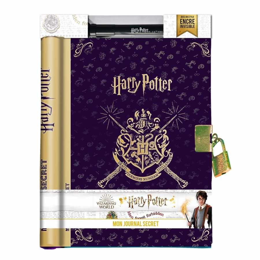 Mon journal secret (avec encre invisible) - Harry Potter