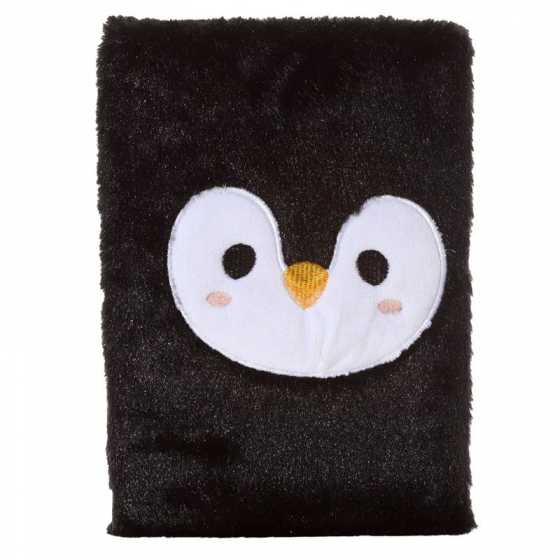 Cutiemals Plüsch Pinguin Fluffies Notizbuch