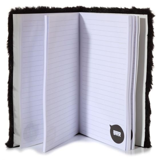 Grand Bloc-note Peluché Fluffies Cutiemals Pingouin