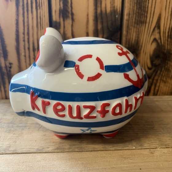 Tirelire cochon KCG "Kreuzfahrt"