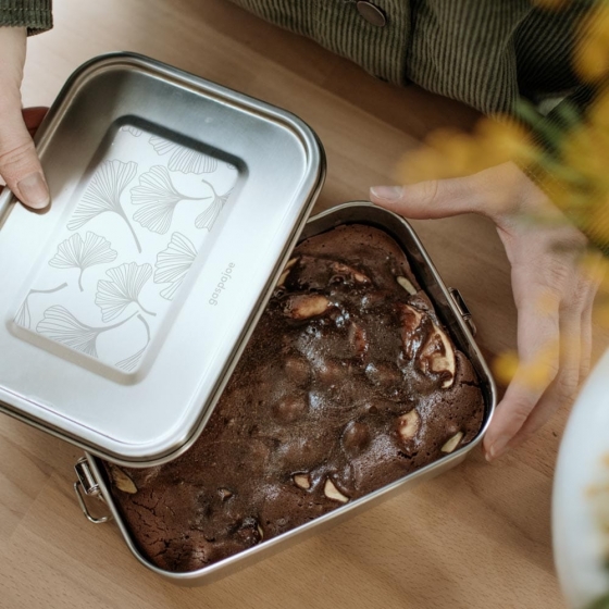 LunchBox Yummy Ginkgo 1200 m - GaspaJOE, zero déchets, boutique, Fribourg, Suisse