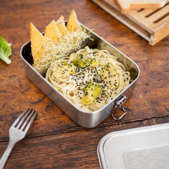 LunchBox Yummy Vagues 1200 m - GaspaJOE, zéro Waste, Boutique, Fribourg, Suisse