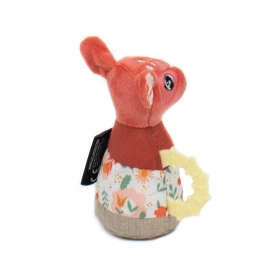 Hochet maracas Mélimélos la biche - Les Déglingos, maternage, bébé, cadeau, Boutique, Fribourg, Suisse