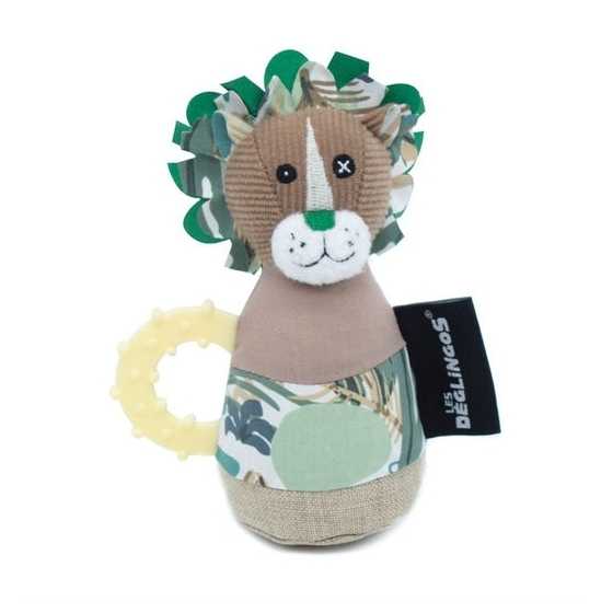 Rassel maracas Jelekros der Löwe - Les Déglingos, Mutterschaft, Baby, Shop, Geschenke, Freiburg, Schweiz