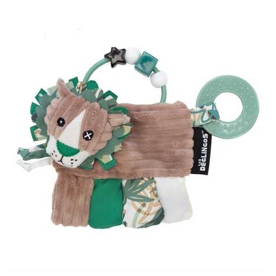Hochet d'activités Jelekros le lion - Les Déglingos, maternage, bébé, cadeau, Boutique, Fribourg, Suisse