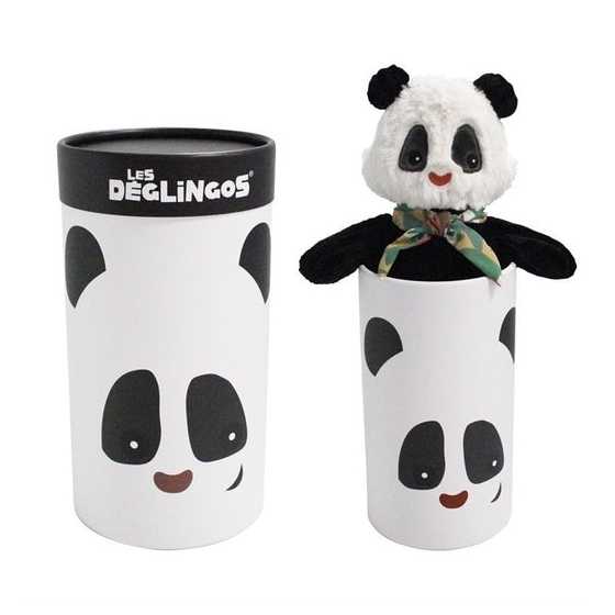 Plüschtier Grand Simply Rototos der Panda - Les Déglingos