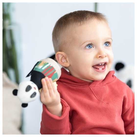 Rassel maracas Rototos der Panda - Les Déglingos, Mutterschaft, Baby, Shop, Geschenke, Freiburg, Schweiz