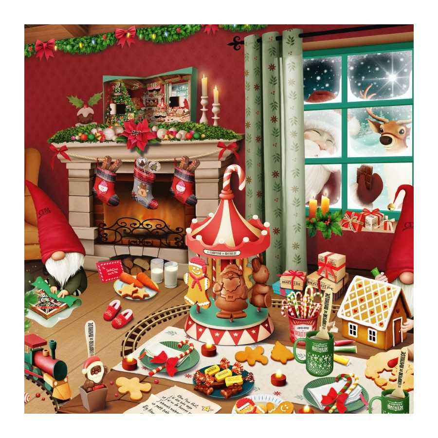 Coffret 4 Hot Chocolate® Winter, cadeau de noël, cadeau enfant, boutique, en ligne, Fribourg, Suisse