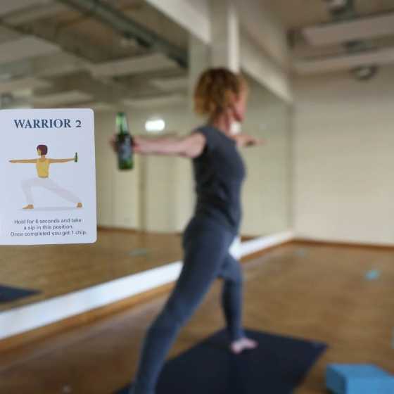 Beer Yoga Spiel