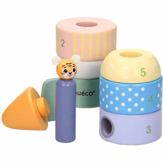 Jeu à empiler Fusée - Jouéco